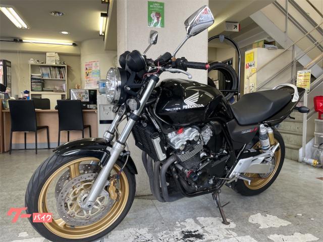 ホンダ ＣＢ４００Ｓｕｐｅｒ　Ｆｏｕｒ　ＶＴＥＣ　ＳＰＥＣ３　ブラック　ゴールドホイールの画像（神奈川県