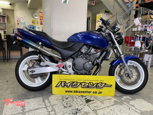 ホンダ ＨＯＲＮＥＴ ＭＣ３１型 ブルー リアライズマフラー付き