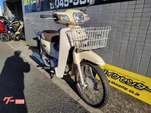 ホンダ スーパーカブ110 JA10 ベージュ フロントバスケット 