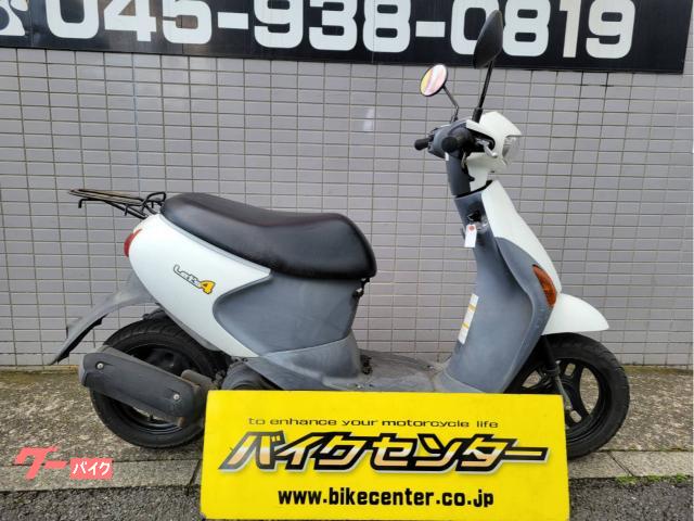レッツ４　ＣＡ４５Ａ　ホワイト　リアボックス付き　２０１２年モデル