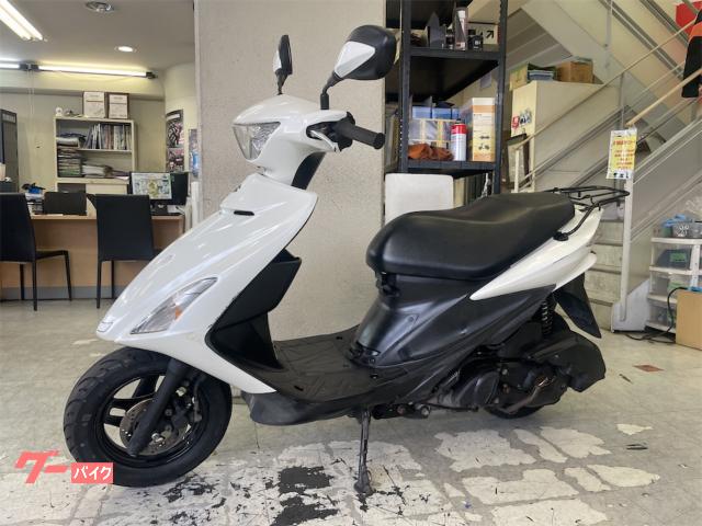 スズキ アドレスV125S CF4MA ホワイト 2010年