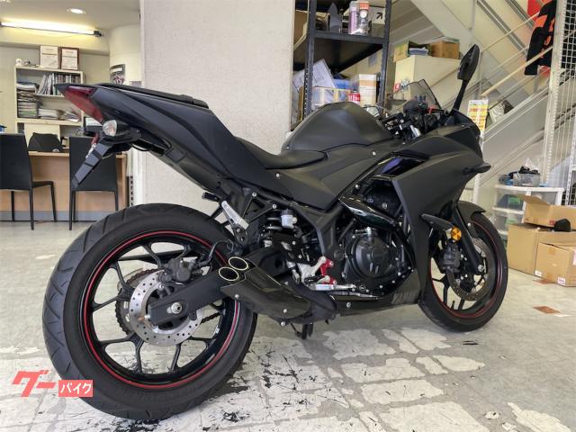 ヤマハ YZF－R25 RG10J マットブラック バック