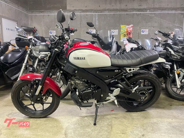 ヤマハ XSR155 LEDヘッドライト 白／赤｜バイク