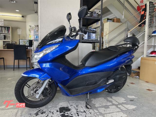 ホンダ PCX JF28 eSPエンジン ブルー バックレスト