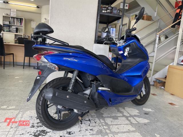 ふるふる ホンダ PCX JF28 eSPエンジン ブルー バックレスト