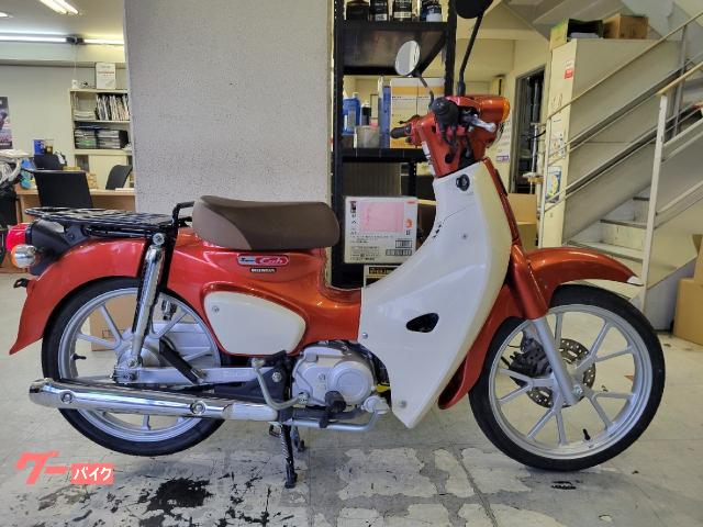 スーパーカブ１１０　　オレンジ　２０２２　ＪＡ５９　セル付き４ストインジェクションＡＴ　　２７１０１
