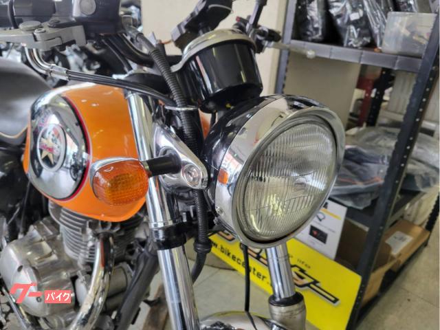カワサキ エストレヤRS 2000年モデル オレンジ キャブ仕様 前後