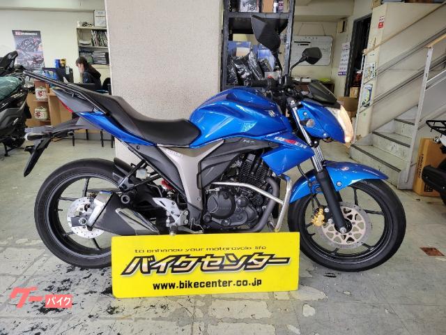 GIXXER 150 NG4BG 2017年モデル ブルー エンジンガード付き
