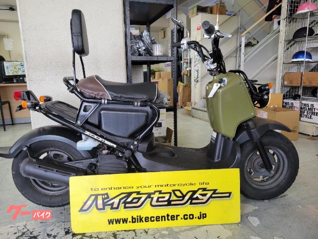 ズーマー　ＡＦ５８　２０１１年モデル　インジェクションモデル　バックレスト付き　グリーン