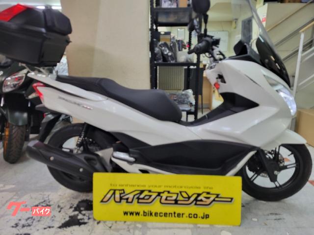 ＰＣＸ１５０　ホワイト　２０１７年モデル　ＫＦ１８型　リヤボックス　ロングスクリーン　ＥＴＣ付