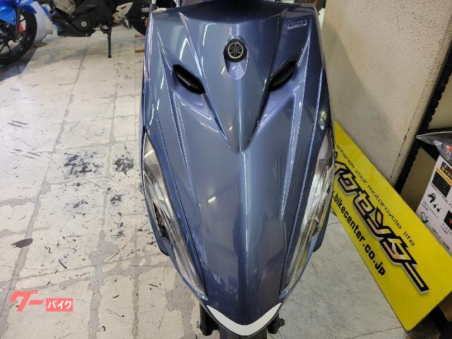 葉山 ヤマハ AXIS Z ブルー 2017 社外LEDバルブ スクリーン装備