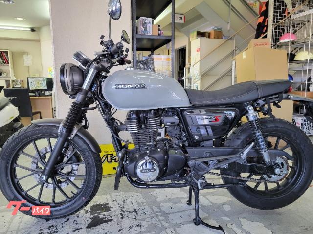 ホンダ GB350S パールディープマッドグレー エンジンガード