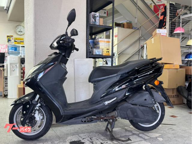 ヤマハ シグナスX SR ブラック 前後ディスクブレーキ SEA5J型