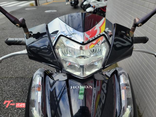 ホンダ リード125 ブラック JF45型 LEDヘッドライト