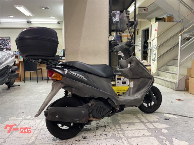 スズキ アドレスV125G CF46A型 ガンメタ スクリーン リア