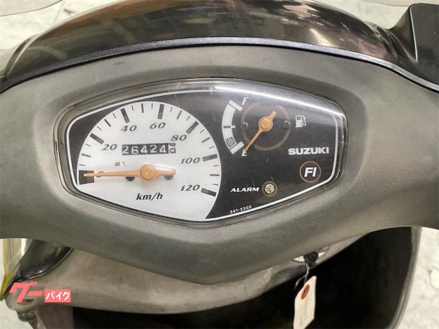 スズキ アドレスV125G CF46A型 ガンメタ スクリーン リア