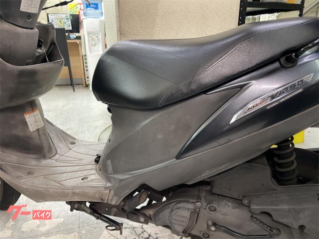 スズキ アドレスV125G CF46A型 ガンメタ スクリーン リア