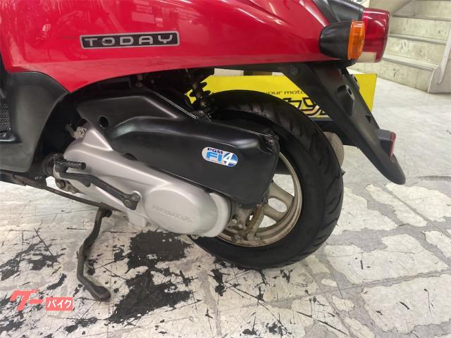 ホンダ トゥデイ AF67 レッド インジェクションモデル 初売り限定
