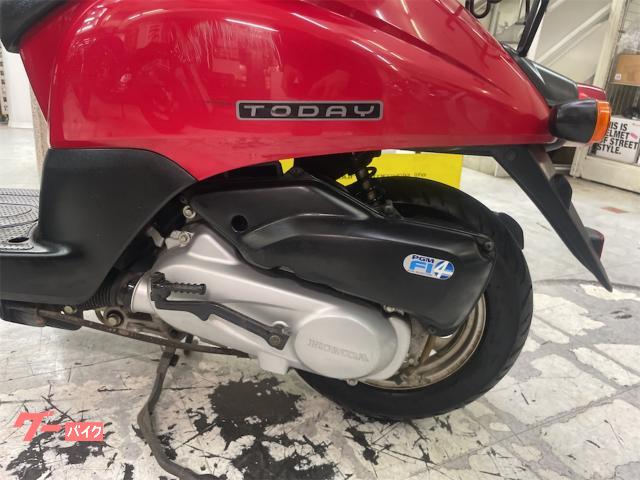 ホンダ トゥデイ AF67 レッド インジェクションモデル 初売り限定