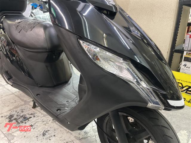 スズキ アドレス125 DT11A ブラック リアボックス付き