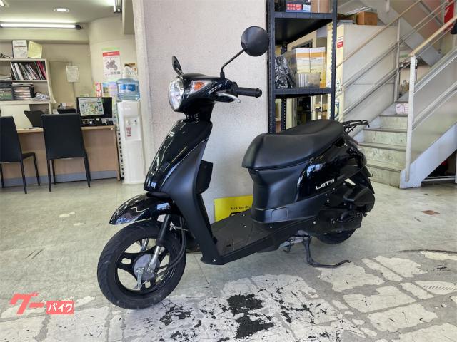 スズキ レッツ ブラック CA4AA 2018年モデル