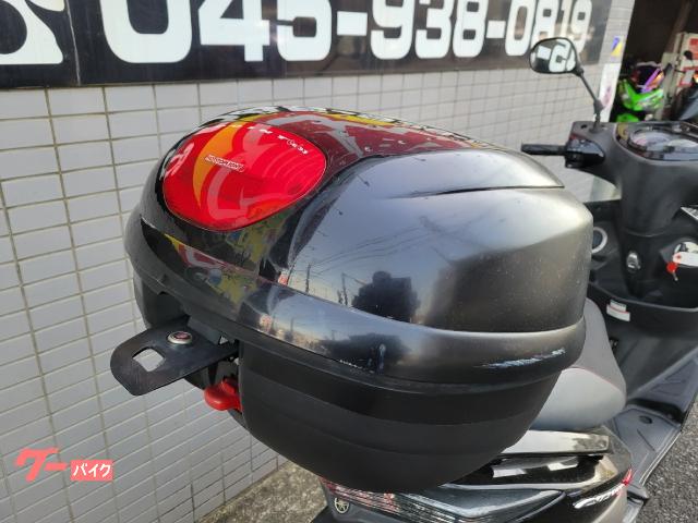 ヤマハ シグナスX SR SE44J型 ブラック リアボックス｜バイク
