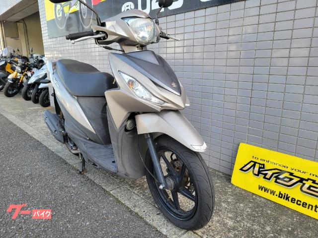 スズキ アドレス110 CE47A型 シルバー 2015年モデル