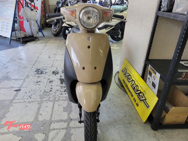 スズキ　レッツ　CA4AA ベージュ　実働　タイヤ新品　動画あり　大阪 スズキ レッツ CA4AA ベージュ 2015年モデル｜バイクセンター