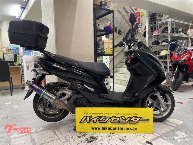 マジェスティＳ　ブラック　ＳＧ２８Ｊ　２０１６年モデル　スクリーン　リアボックス　リアライズマフラー付き