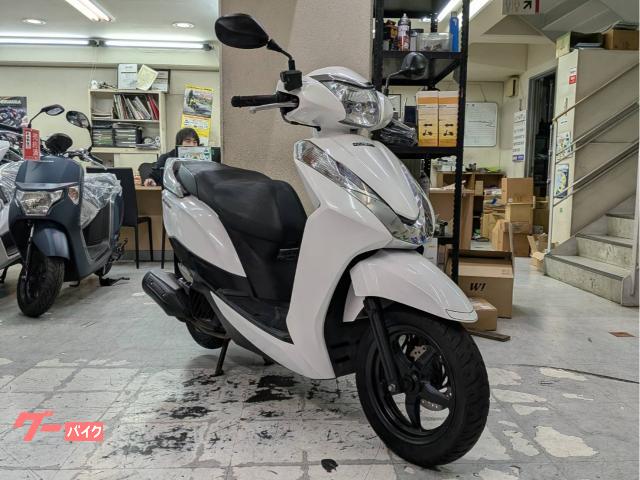 ホンダ リード125 JF45 ホワイト インジェクションモデル