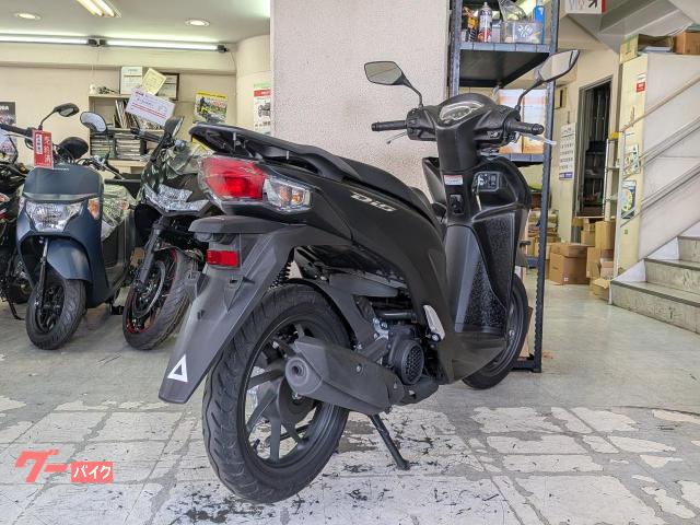 ホンダ Dio110・ベーシック マットブラック JK03 2023年