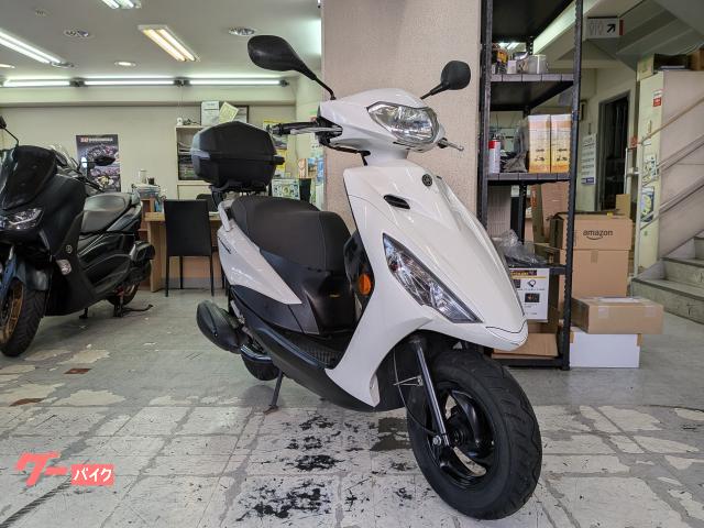 ヤマハ AXIS Z SED7J 41113km 原付2種 4スト 無料配送有 現状販売 現車確認必須❗️ バンガレージ神奈川 ヤマハ AXIS Z SED7J型 2021年モデル リアボックス