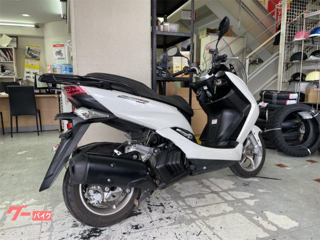 ヤマハ マジェスティS ホワイト SG28J ロングスクリーン ETC