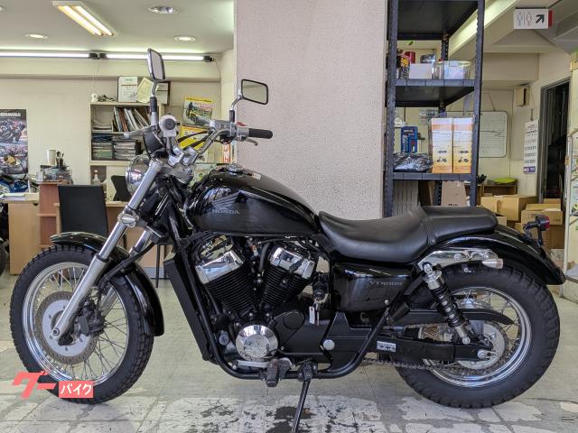 HONDA VT400S 黒 車検残R9/2月 格安提供車 エンジン始動動画 半額配送キャンペーン 期間限定 現状渡し諸経費￥0- 横浜 P-Yard ホンダ VT400S｜バイクセンター 横浜｜新車・中古バイクなら