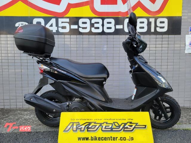アドレスＶ１２５Ｓ　２０１０　ブラック　スクリーン　リヤボックス　ＣＦ４ＭＡ
