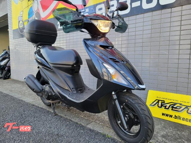 スズキ アドレスV125S 2010 ブラック スクリーン リヤ