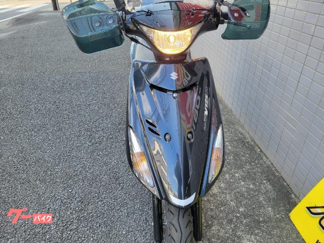 ★2010年★スズキ アドレスV125S（CF4MA）★★北大阪★検PCXNMAXシグナスアクシスカブスイッシュマジェスティリードディオジョグ スズキ アドレスV125S 2010 ブラック スクリーン リヤ