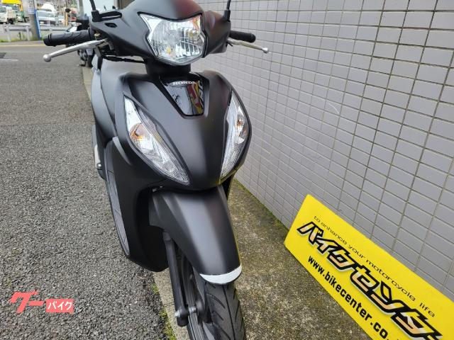 ホンダ Dio110・ベーシック マットブラック JK03 2023年