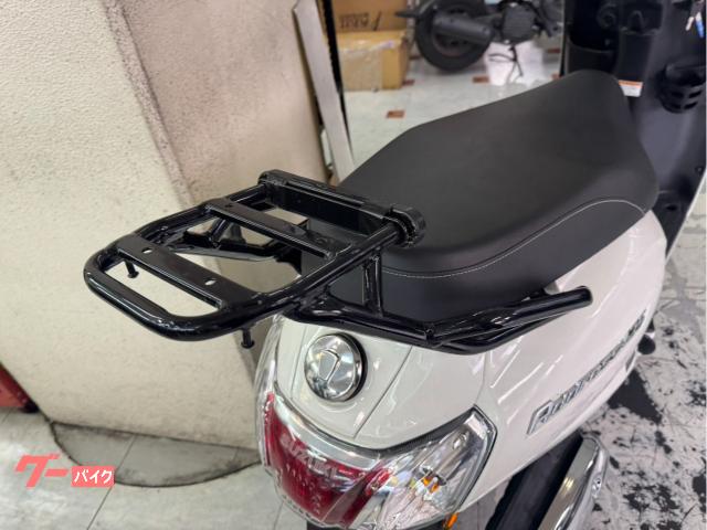 スズキ アドレス125 DP12H型 ホワイト 純正リアキャリア