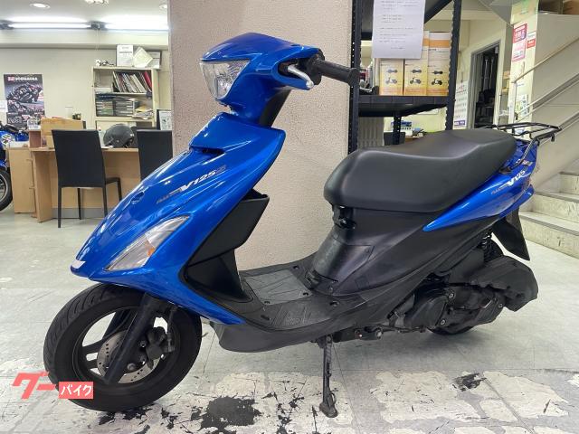 スズキ アドレスV125S CF4MA型 ブルー 2013年モデル