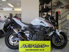 カワサキ　Ｚ４００　２０２１年式　社外マフラー　ＥＴＣ車載機付