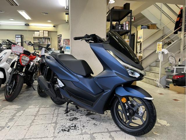 本日入荷！入手困難？１台限り！最新型２０２３モデルＰＣＸ125マットスーツブルーメタリック入荷!新車！カラーにより即納可能です！マットスーツブルー！スマートキー仕様です！ 本日入荷！値下げ！入手困難？1台限り！最新型2023モデル
