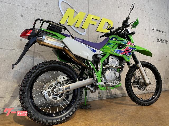 カワサキ ＫＬＸ２５０　ファイナルエディション　２０１６年モデル　ワンオーナー　ＺＥＴＡナックルガード　リアキャリアの画像（神奈川県
