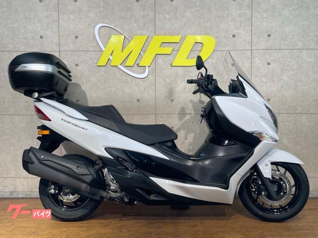 スズキ バーグマン４００ ＥＴＣ グリップヒーター リアボックス｜モトフィールド ドッカーズ 横浜（ＭＦＤ横浜）｜新車・中古バイクなら【グーバイク】