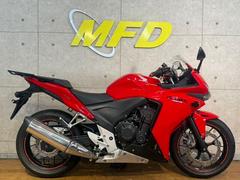 ホンダ　ＣＢＲ４００Ｒ　左右レバー＆グリップ社外　リアキャリア装備