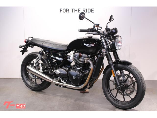 TRIUMPH ストリートツイン　純正オプションマフラー　バンス＆ハインズ　中古 TRIUMPH ストリートツイン Vance＆Hinesマフラー