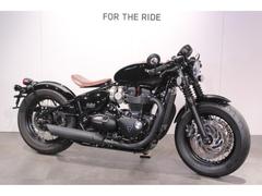 ＴＲＩＵＭＰＨ　ボンネビル　ボバーブラック　セパハン仕様・本革シート・ＥＴＣ付