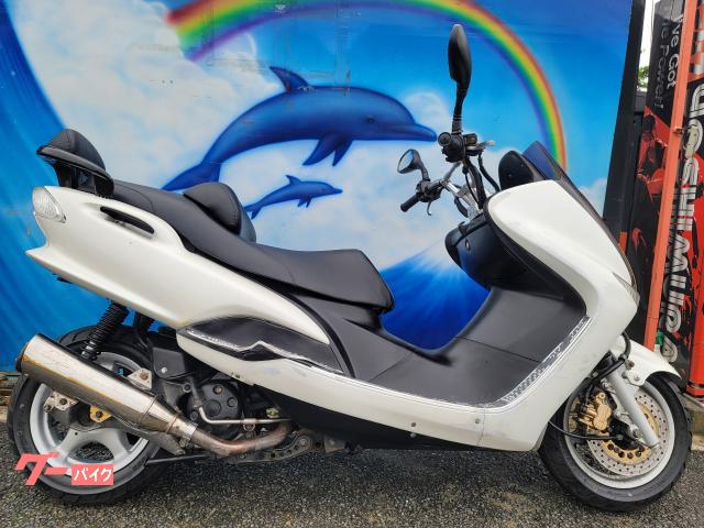 マジェスティ125 マフラー　スーパートラップ　SUPRETRAPP マジェスティ ☆スーパートラップ 加工品？ 即決あり