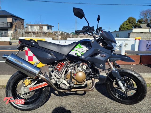 売】値下げしました。カワサキ KSR110 マフラーフェンダーレスカスタム 