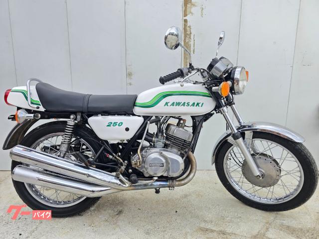 ２５０ＳＳ　マッハI　１９７３年Ｓ１Ａモデル　外装オールペイント　エンジン等各部オーバーホール／各部消耗品新品交換